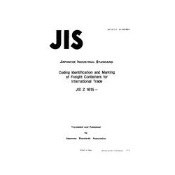 JIS Z 1615:1987