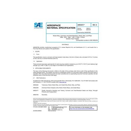 SAE AMS5878E