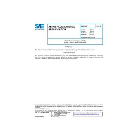 SAE AMS1382B