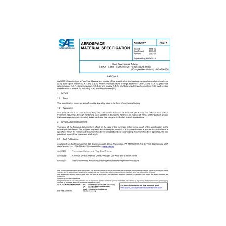 SAE AMS6281K