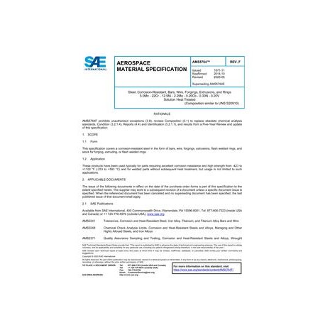 SAE AMS5764F