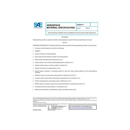 SAE AMS2547