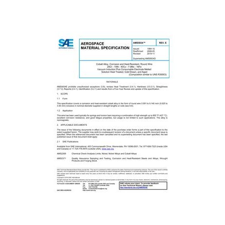 SAE AMS5834E