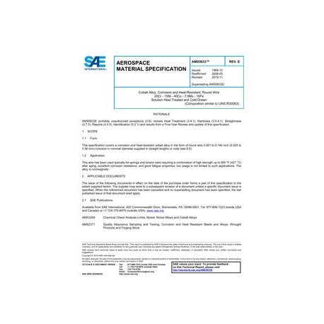 SAE AMS5833E