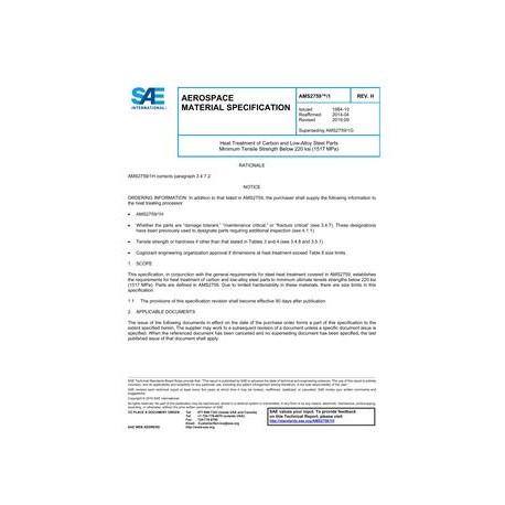 SAE AMS2759/1H
