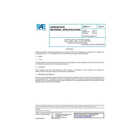SAE AMS4131E