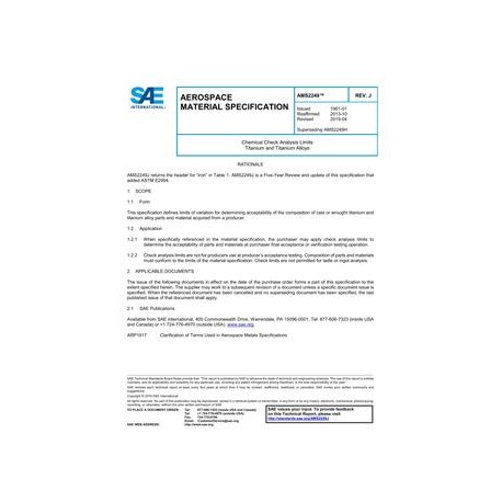 SAE AMS2249J