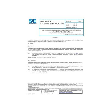 SAE AMS5643V