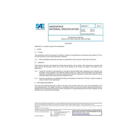 SAE AMS2631E