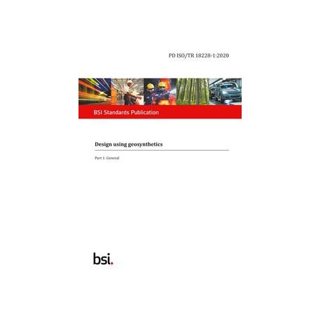 BS PD ISO/TR 18228-1:2020
