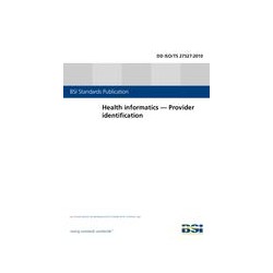 BS DD ISO/TS 27527:2010