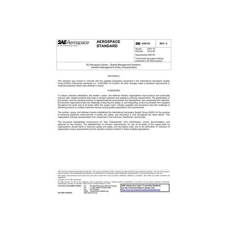 SAE AS9103A