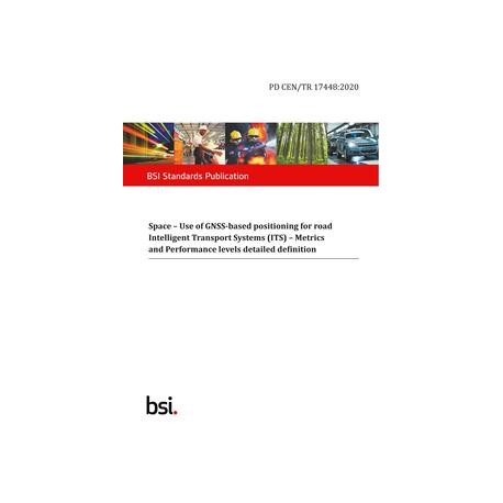 BS PD CEN/TR 17448:2020