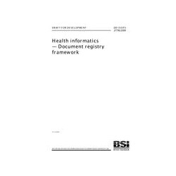 BS DD ISO/TS 27790:2009