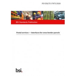 BS PD CEN/TS 17073:2020