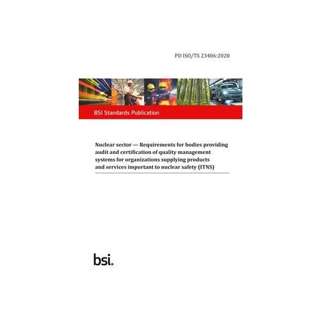 BS PD ISO/TS 23406:2020