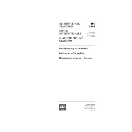 ISO 5593:2019