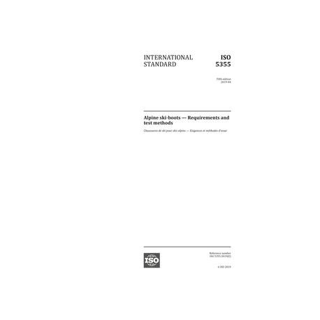 ISO 5355:2019