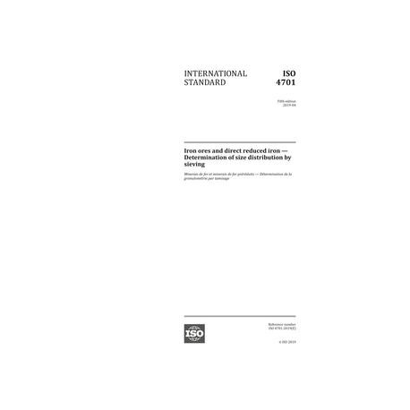 ISO 4701:2019