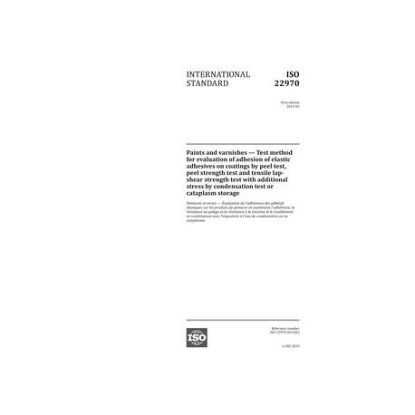 ISO 22970:2019