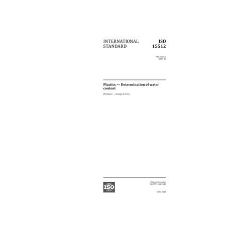 ISO 15512:2019