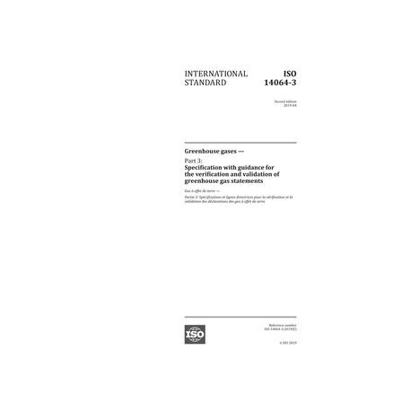 ISO 14064-3:2019