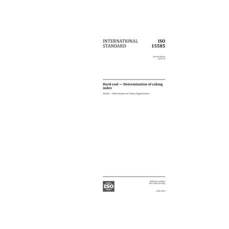 ISO 15585:2019