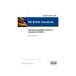 BS DD IEC/TS 62564-1:2009