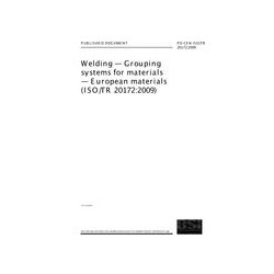 BS PD CEN ISO/TR 20172:2009