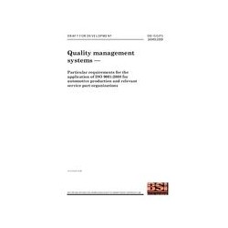BS DD ISO/TS 16949:2009