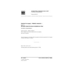 ISO 5832-12/Cor1:2008