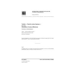 ISO 105-J03/Cor2:2006