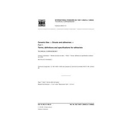 ISO 13007-1/Cor1:2006