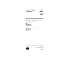 ISO 10426-1 AMD 1:2002
