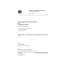 ISO 10555-2/Cor1:2002