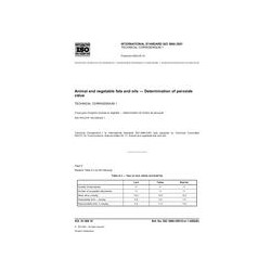 ISO 3960 Technical Corrigendum 1