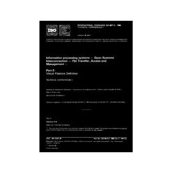 ISO 8571-2/Cor1:1991