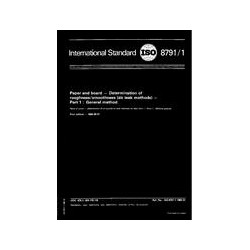 ISO 8791-1:1986