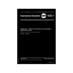 ISO 4232-1:1979