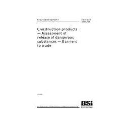 BS PD CEN/TR 15855:2009